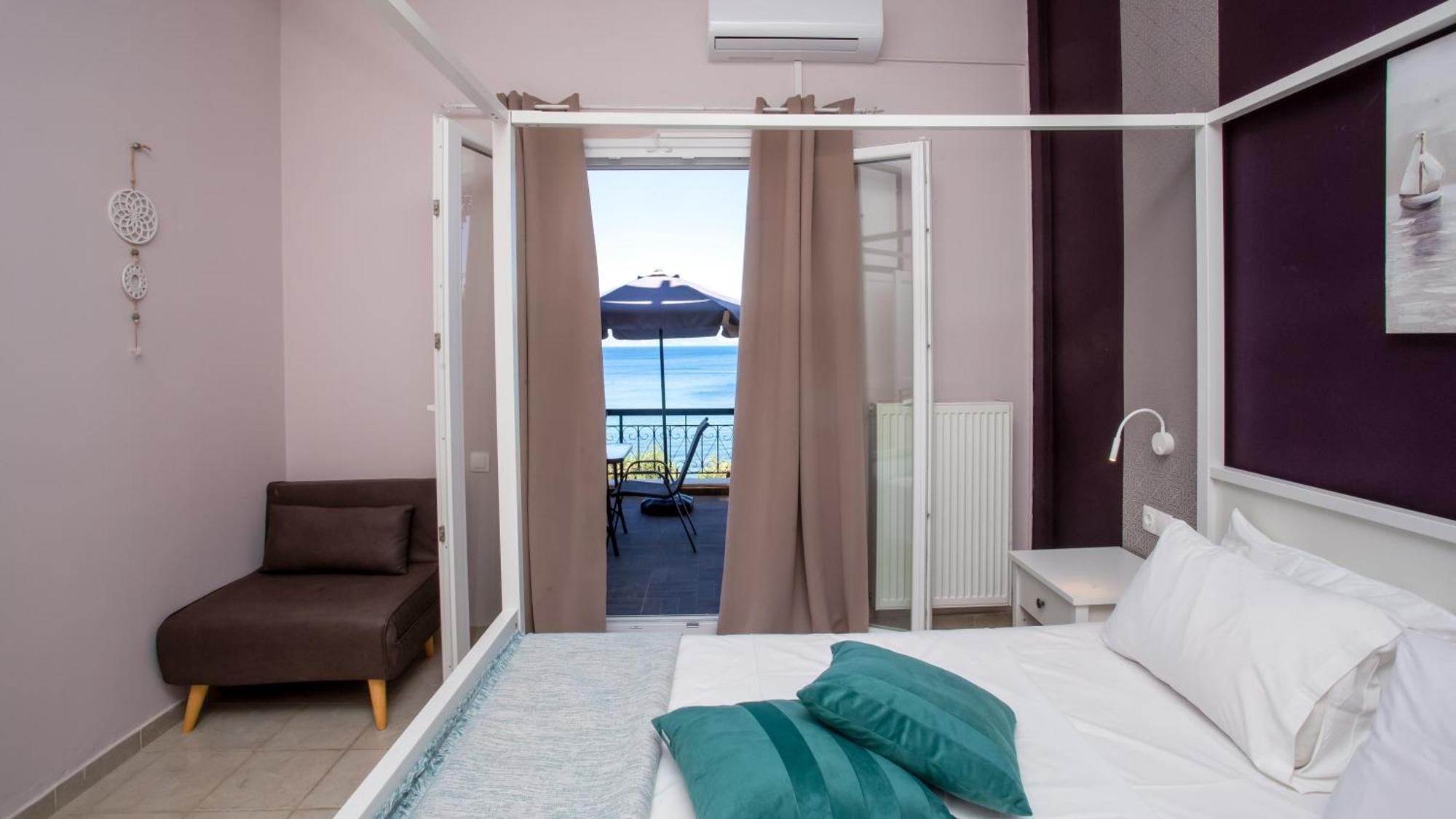 Ionian Kaizer Boutique Daire Achílleion Dış mekan fotoğraf