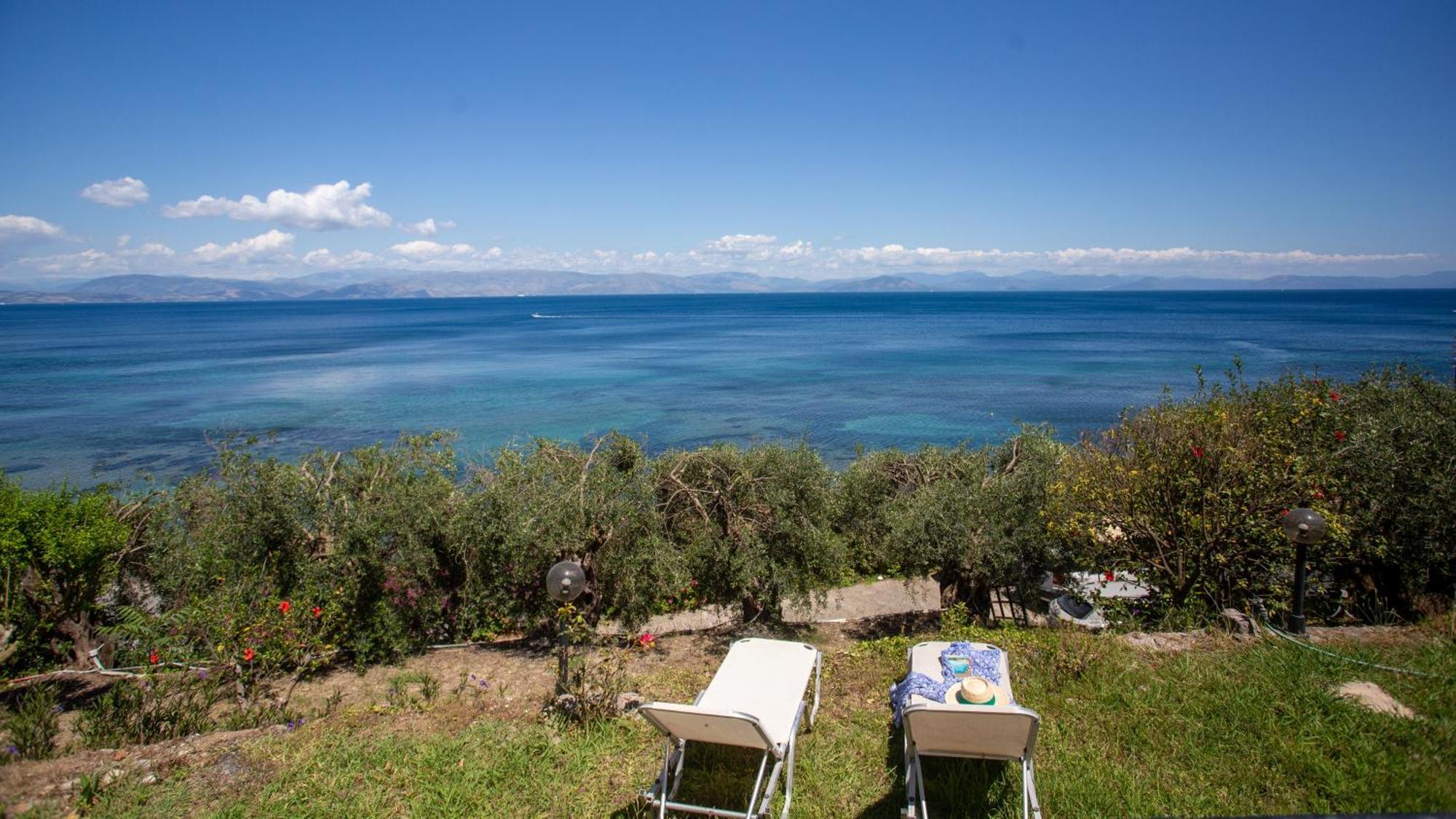 Ionian Kaizer Boutique Daire Achílleion Dış mekan fotoğraf